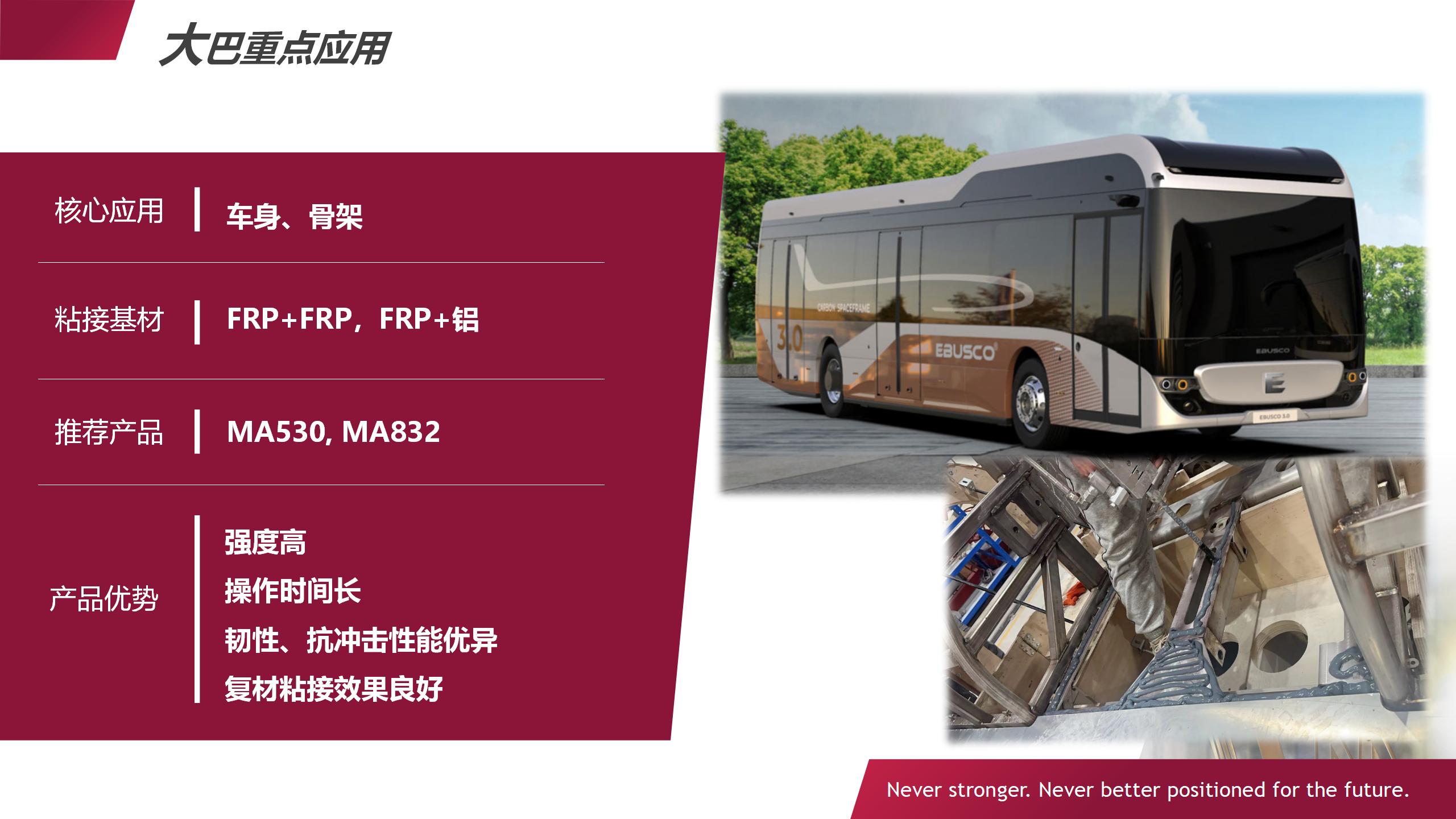 大巴车身骨架粘接